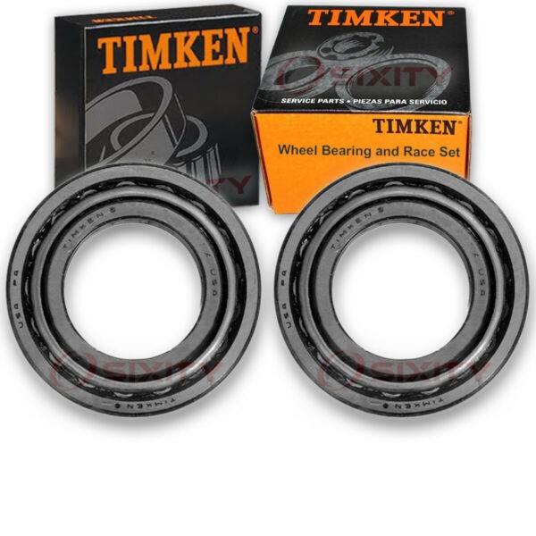 Timken Rear Outer Wheel Bearing & Race Set for 1979-2000 GMC K2500  vc