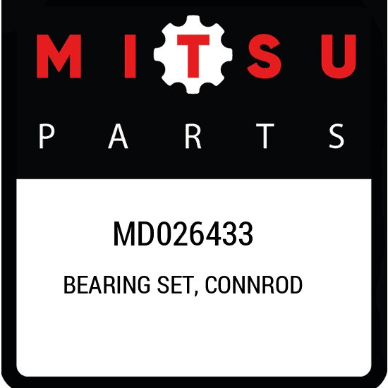 MD026433 Mitsubishi Bearing set, connrod MD026433, New Genuine OEM Part