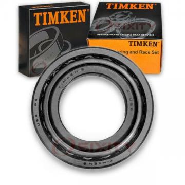 Timken Front Outer Wheel Bearing & Race Set for 1979-1997 Ford F-350  uj