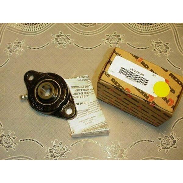 Rexnord FC225-58 2 Bolt Flange - 5/8 Inch Bearing F2-03 NEW IN BOX! #1 image