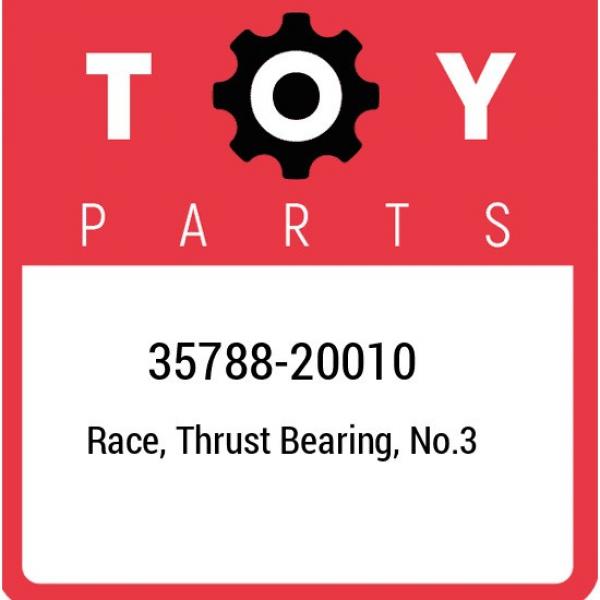 35788-20010 Toyota Race, thrust bearing, no.3 3578820010, New Genuine OEM Part #1 image