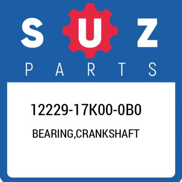 12229-17K00-0B0 Suzuki Bearing,crankshaft 1222917K000B0, New Genuine OEM Part #1 image