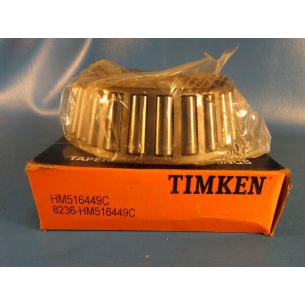 Timken HM516449C Tapered Roller Bearing, Single Cone; 3 1/4"  Bore #1 image