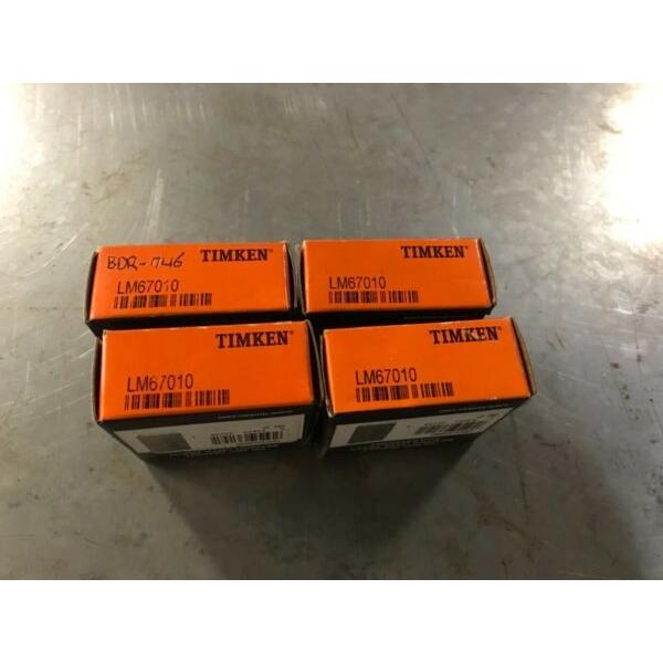 Lot of 4-Timken Bearing, #LM6710, With Warranty , Free shipping to lower 48 #1 image