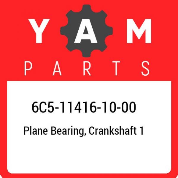 6C5-11416-10-00 Yamaha Plane bearing, crankshaft 1 6C5114161000, New Genuine OEM #1 image